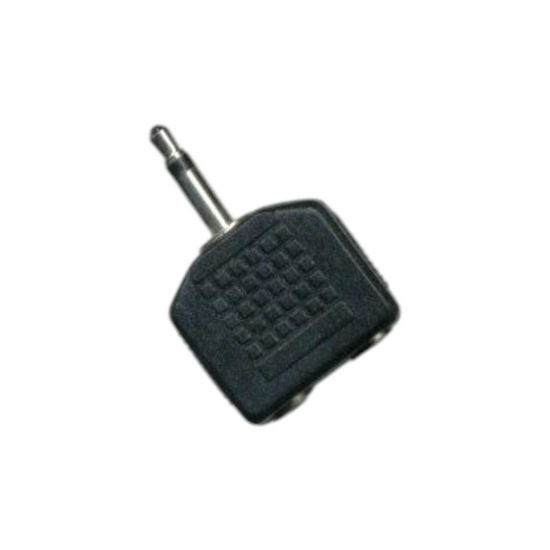 PLUG MONO 3.5 2 JACK ST 3.5