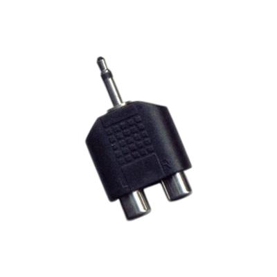 PLUG MONO 3.5 2 JACK RCA