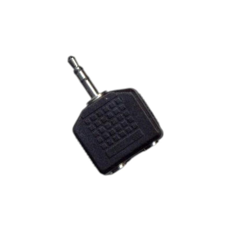 PLUG ST 3.5 2 JACK MONO 3.5