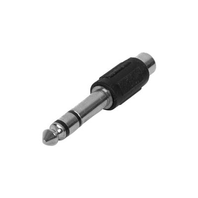 PLUG ST 6.5 JACK RCA PLASTICO