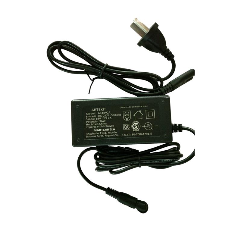 FUENTE SWITCHING DE ESCRITORIO 18V 2A