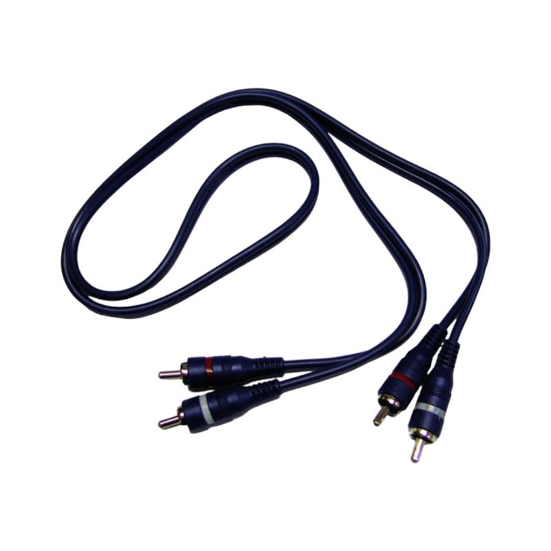 CABLE ARMADO ARTEKIT LINEA BLUE DE 2X2RCA 0.9MTS