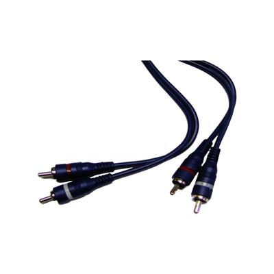 CABLE ARMADO ARTEKIT LINEA BLUE DE 2X2RCA 2MTS