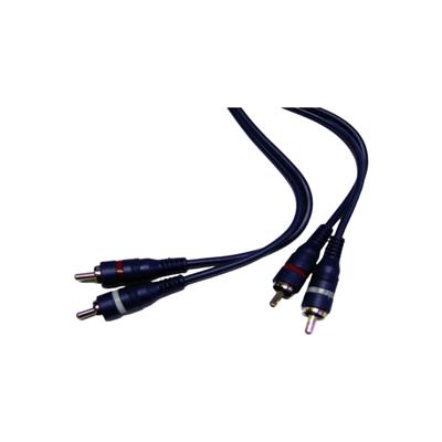 CABLE ARMADO ARTEKIT LINEA BLUE DE 2X2RCA 4MTS