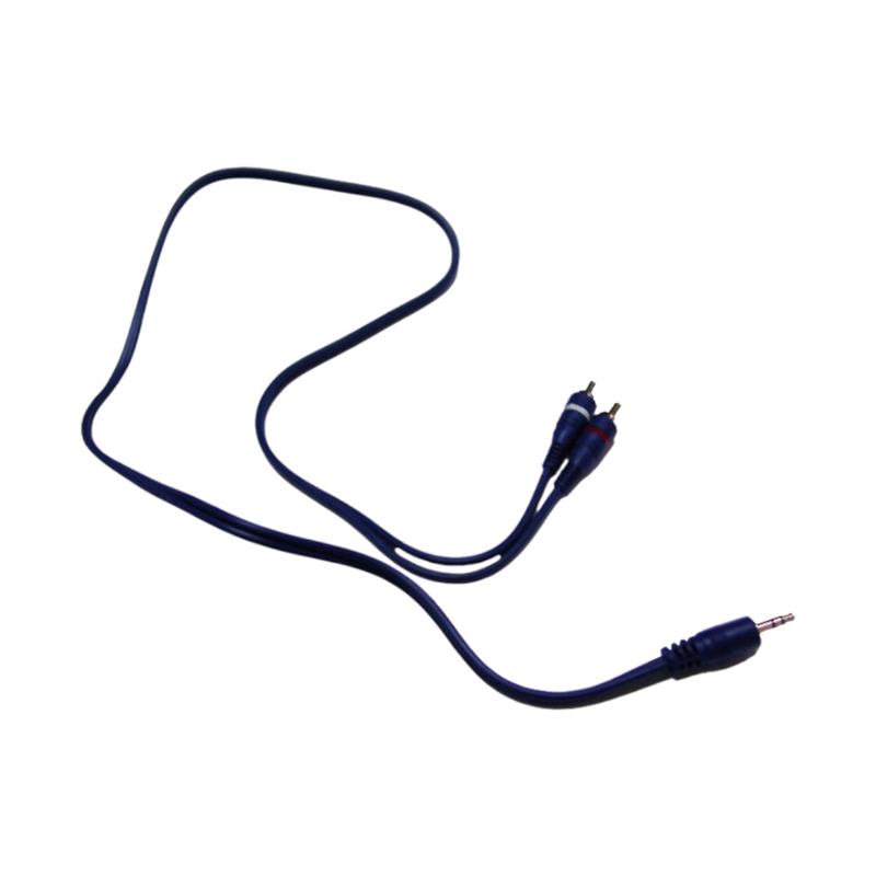 CABLE ARMADO ARTEKIT LINEA BLUE DE 3.5ST X 2RCA 0.9MTS