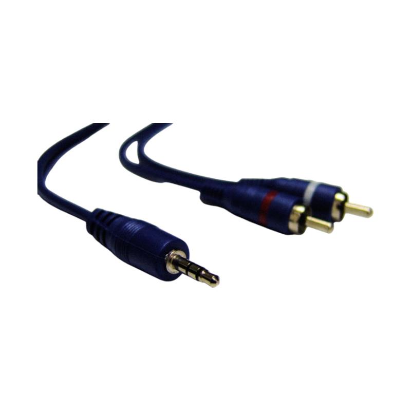 CABLE ARMADO ARTEKIT LINEA BLUE DE 3.5ST X 2RCA 6MTS