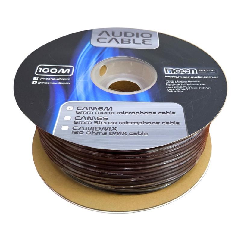 CABLE MOON DE MICROFONO DE 6MM ESTEREO