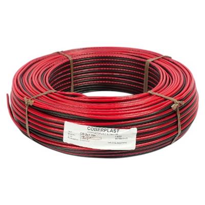 BOBINA DE 500M CABLE BAFLE 2X1 ROJO/NEGRO
