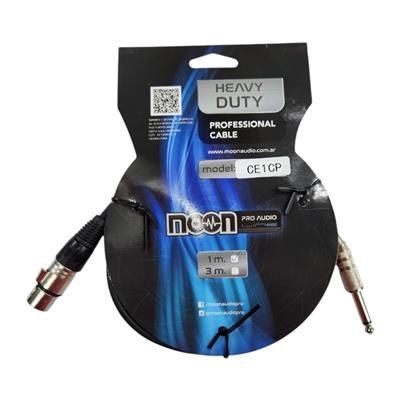 CABLE MIC. 1M CANON-PLUG EC.