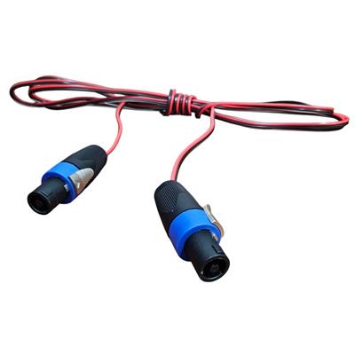 CABLE DE 3MTS ROJO Y NEGRO. SPEAK ON - SPEAK ON