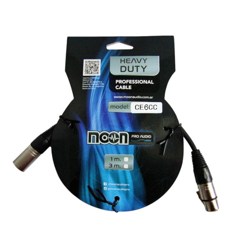 CABLE MIC. 6M CANON-CANON EC.