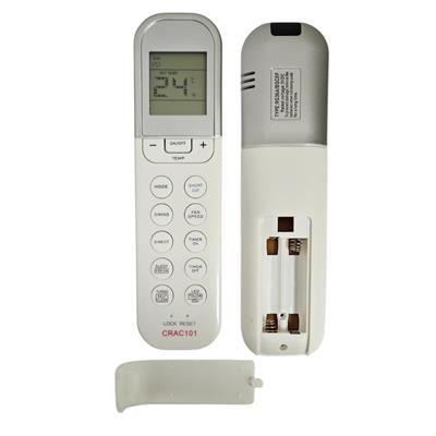 (*) Control remoto aire acondicionado Midea Samsung  Medida 16cmx4cm Peso 0,062