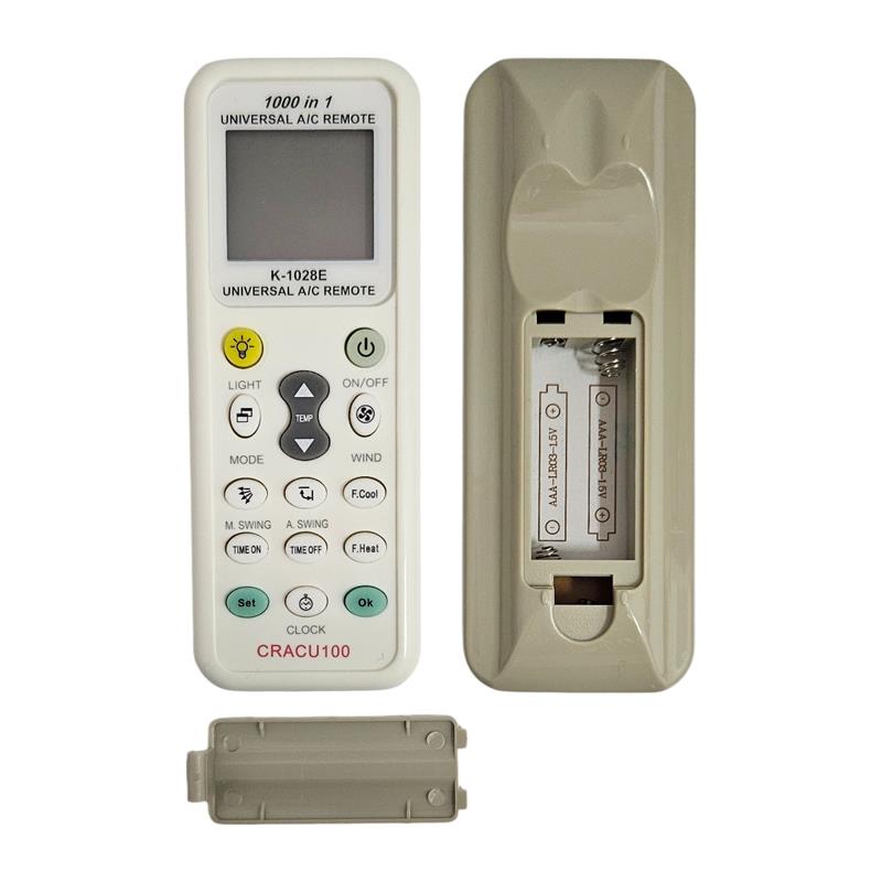 Control remoto aire acondicionado universal   Medida 13,5cmx3cm Peso 0,056