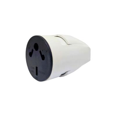 Ficha Blanca  Hembra 220 exportacion a cable 00534