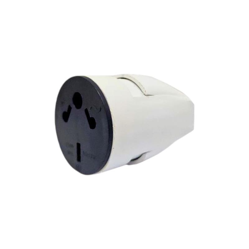 Ficha Blanca  Hembra 220 exportacion a cable 00534