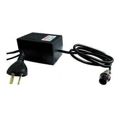 TRANSFORMADOR DE CA DE 16V+16V - 1A. CON SALIDA CANON