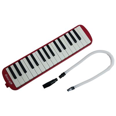 FLAUTA MELODICA DE 32 TECLAS. COLOR ROJO