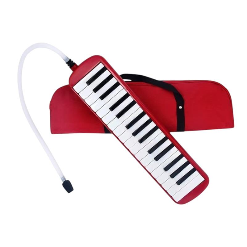 FLAUTA MELODICA DE 32 TECLAS. COLOR ROJO