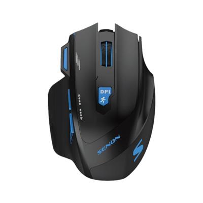 (*) MOUSE PARA GAMING NEGRO Y AZUL