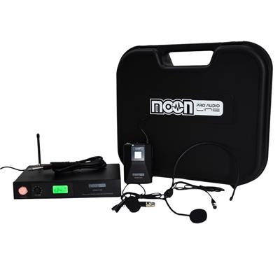 MICROFONO INALAMBRICO DE VINCHA / SOLAPA CON FRECUENCIA VARIABLE