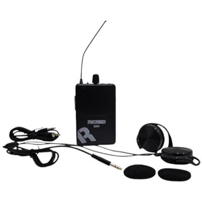 RECEPTOR PORTATIL E INALAMBRICO. DE UHF