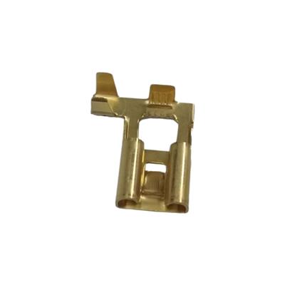 TERMINAL K15364 Hembra 5x0.5mm LATON (precio por caja plastica con 100pcs)