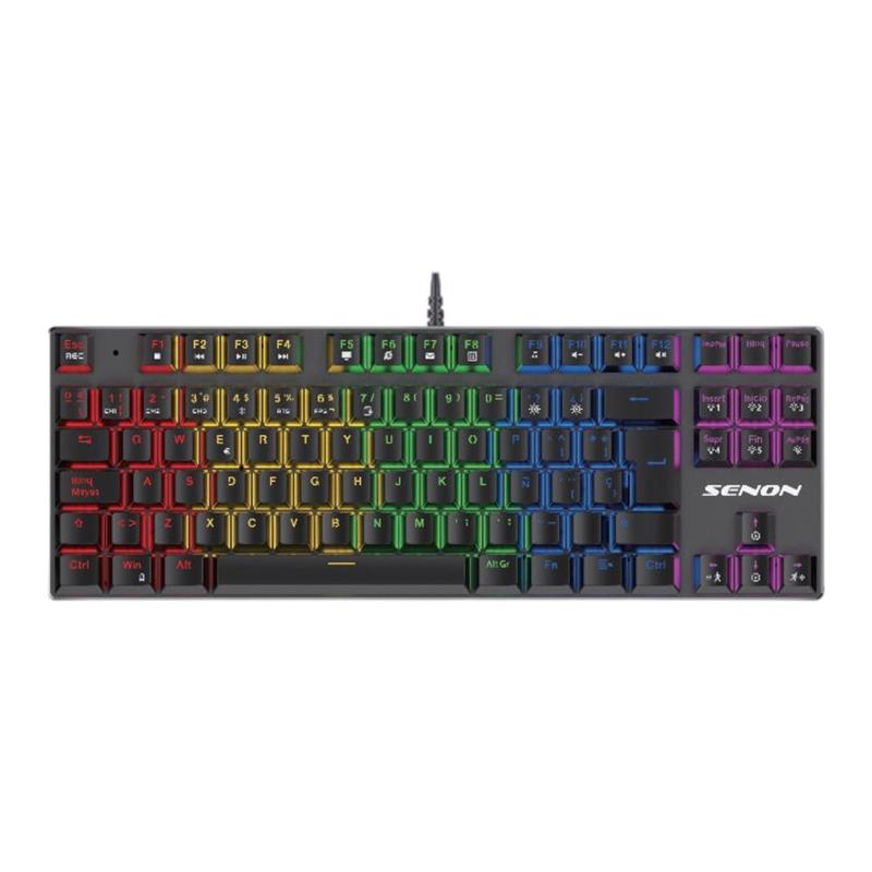 (*) TECLADO GAMING MECANICO RETROILUMINADO