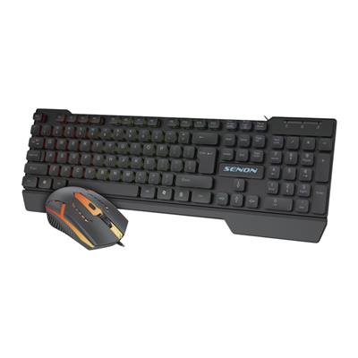 (*) COMBO DE TECLADO GAMING Y MOUSE