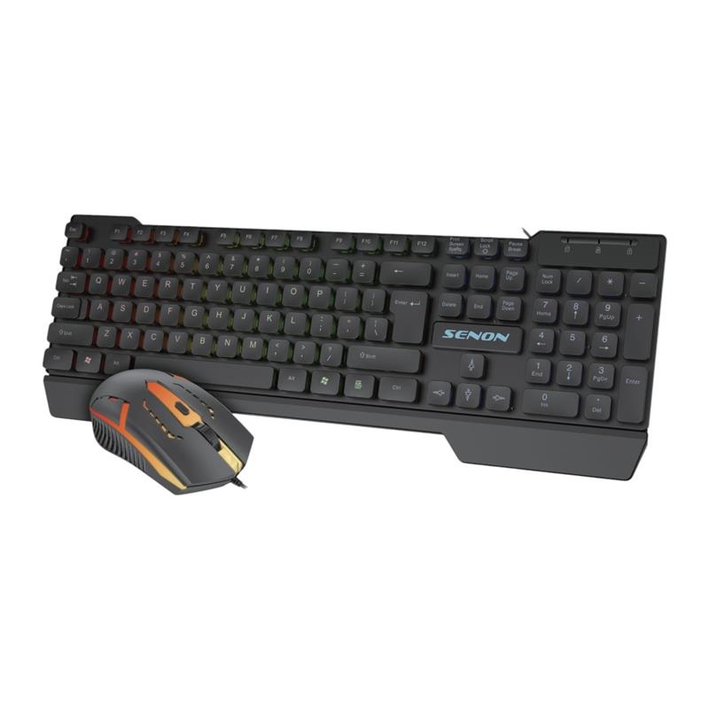 (*) COMBO DE TECLADO GAMING Y MOUSE