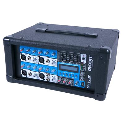 (*) MIXER MOON 4 CANALES C/USB Y DISPLAY 150w