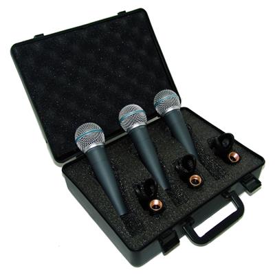 PACK DE MICROFONOS DINAMICOS