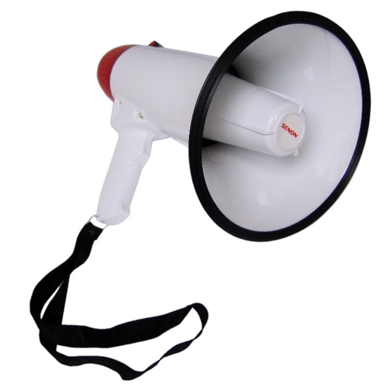 (**)Megáfono de 15W. Con batería Recargable. Funciones USB/SD/MP3.