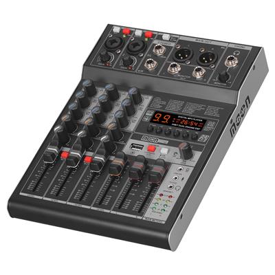 (*) Mixer De 4 Canales Con Fuente