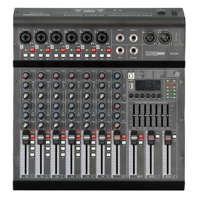 (*) Mixer De 6 Canales Con Fuente
