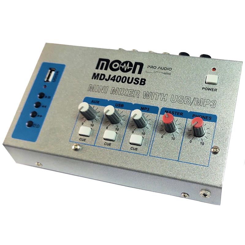 (*) MIXER DE 4 CANALES CON USB