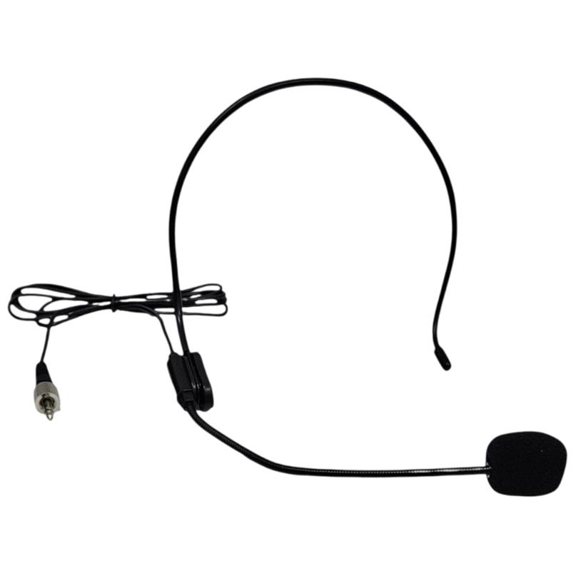 MICROFONO DE VINCHA CON PLUG ROSCA HEMBRA