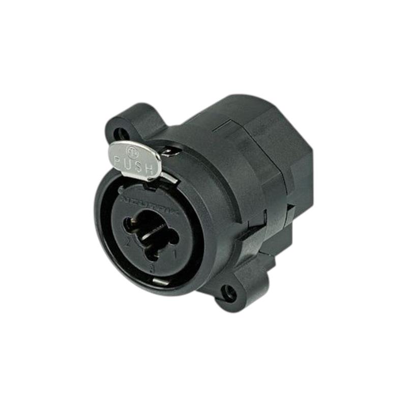 XLR-3 Cont. Hemb. con Jack 1/4 stereo, a PCB, en un solo recept.