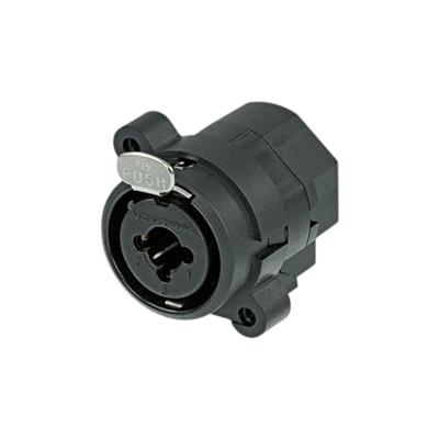 XLR-3 Cont. Hemb. con Jack 1/4 stereo, a PCB, en un solo recept.