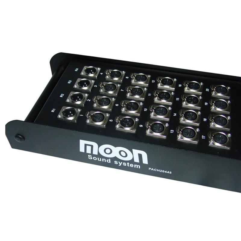 PACHERA DE 24 CANALES (20 ENVIOS Y 4 RETORNOS) C/CABLE DE 45 MTS