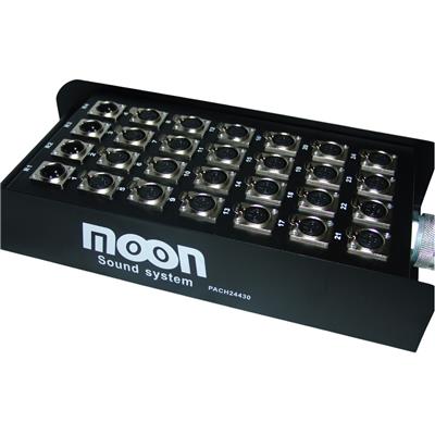 PACHERA DE 28 CANALES  (24  ENVIOS Y 4 RETORNOS)  C/CABLE DE 30 MTS