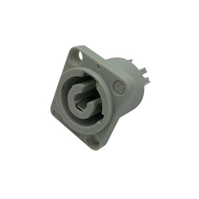 SPEAKON POWERCON CHASIS BLANCO 3 CONTACTOS