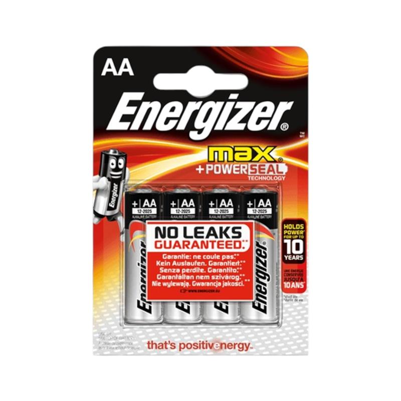Blister de 4 pilas Energizer AA   E-91