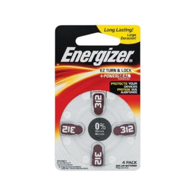 Blister de 8 Pilas Energizer de audiologia AID AZ312 ZM