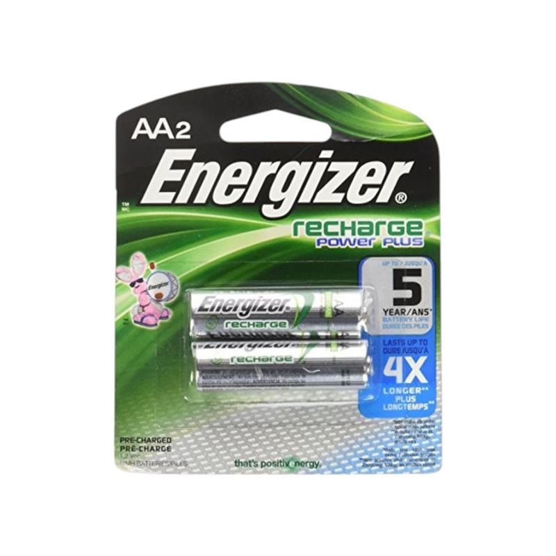 Blister de 2 Pilas Energizer AA Recargable  2000mAh NH15