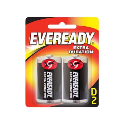 Blister de 2 Pilas  EVEREADY  1250tipo D
