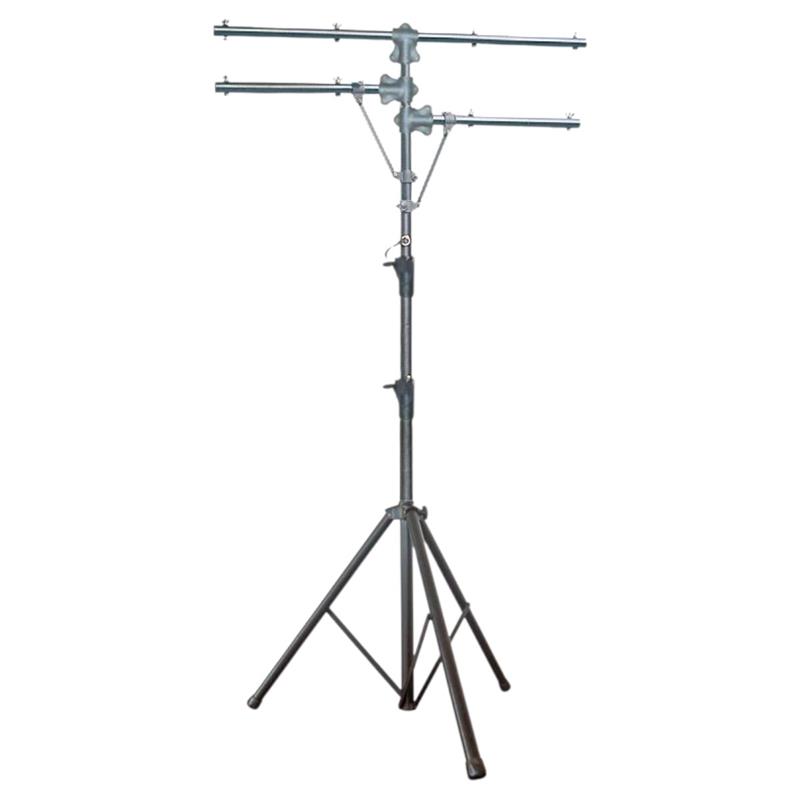 PIE DE ILUMINACION DOS BRAZOS