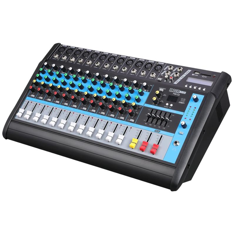 (*) CONSOLA MOON DE 12 CANALES (250W+250W 4OHMS)