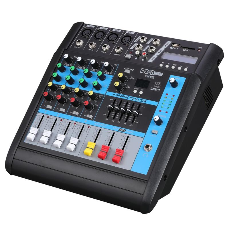 (*) CONSOLA MOON DE 4 CANALES (250W+250W 4OHMS)