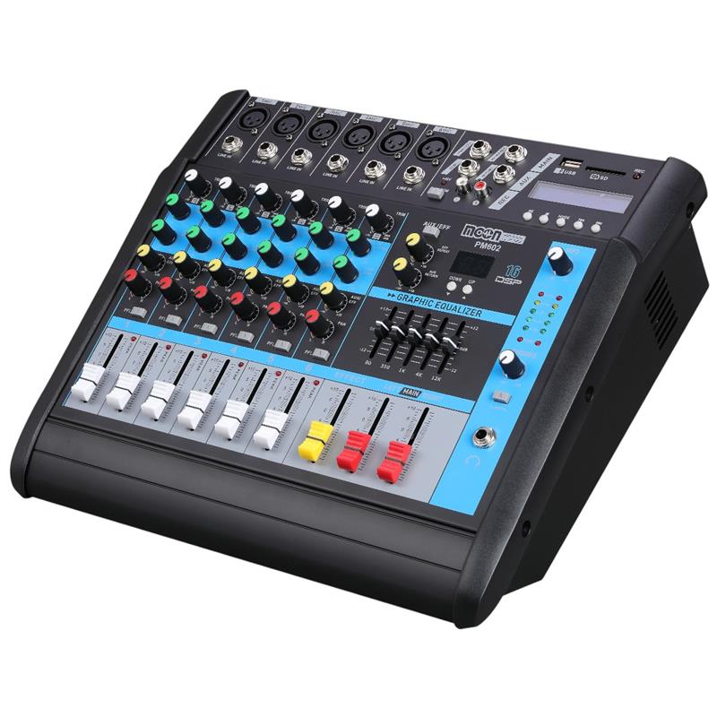 (*) CONSOLA MOON DE 6 CANALES (250W+250W 4OHMS)