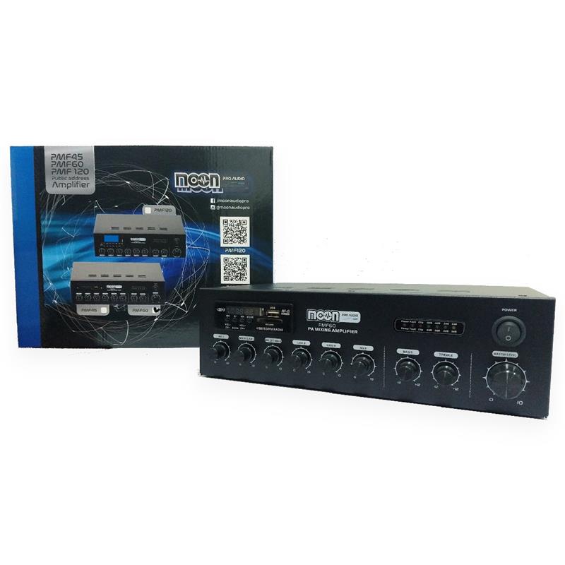 (**) AMPLIFICADOR PA 60W CON MP3 Y RADIO FM